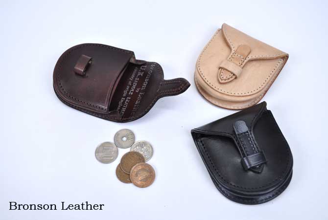 Bronson Leather Coin Case