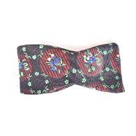 ENGINEERED GARMENTS Butterfly BowTie - Polyester Floral Jacquard