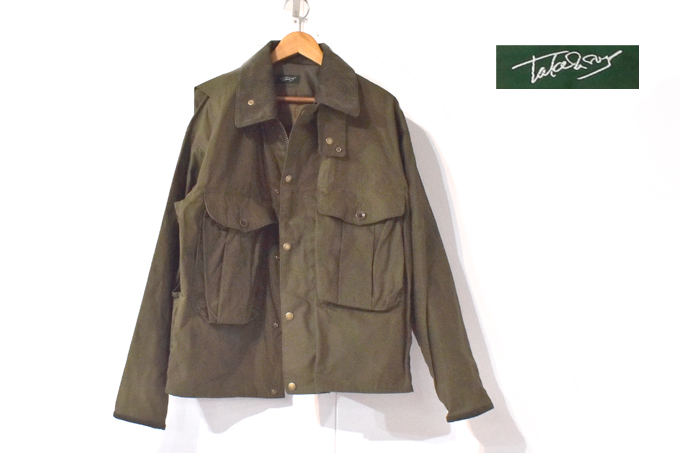 TAKE＆SONS PARAFIN COTTON CASTING JACKET
