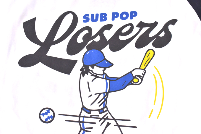 SUB POP 3/4 BASEBALL TEE "LOSER"
