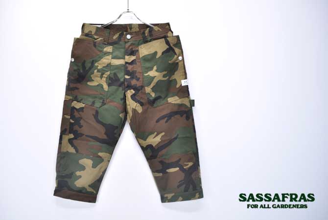 SASSAFRAS Fall Leaf Gardener Pants 2/3 (Weeds Poplin) 