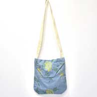 ENGINEERED GARMENTS Shoulder Pouch (Denim Floral)【返品・交換不可】