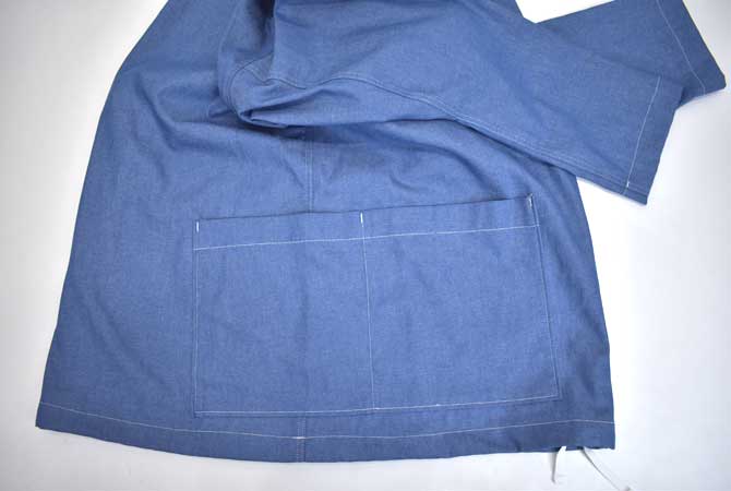 ENGINEERED GARMENTS 【Workaday】Smock Popover (6oz Cotton Denim) 【返品・交換不可】