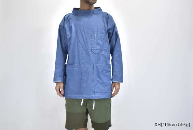 ENGINEERED GARMENTS 【Workaday】Smock Popover (6oz Cotton Denim) 【返品・交換不可】