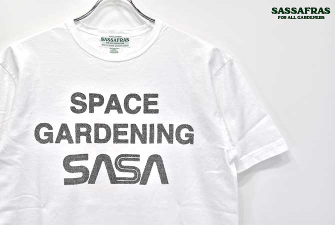 SASSAFRAS Space Gardening T 1/2 (Single Yarn Cotton) 