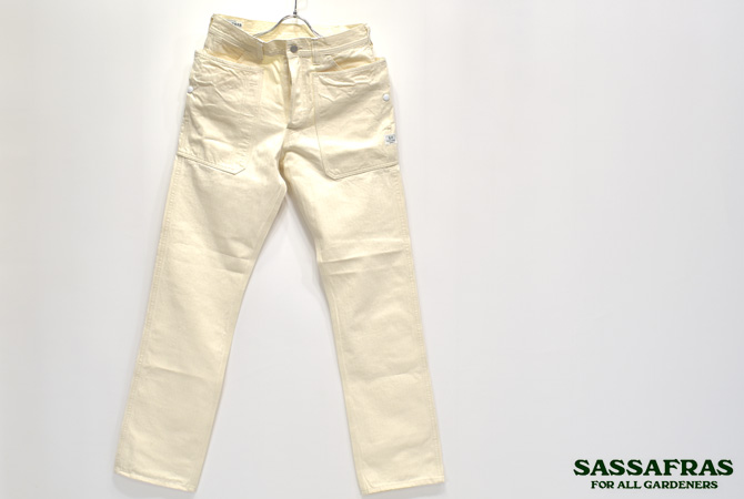 SASSAFRAS Fall Leaf Pants(Herringbone)