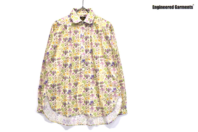 Needles Round Collar EDW Gather Shirt (Liberty Print)【返品・交換不可】