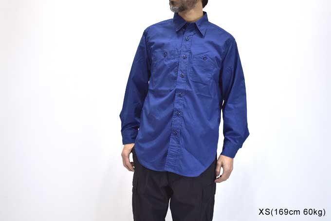 Work Shirt (Superfine Poplin)【返品・交換不可】 / Royal