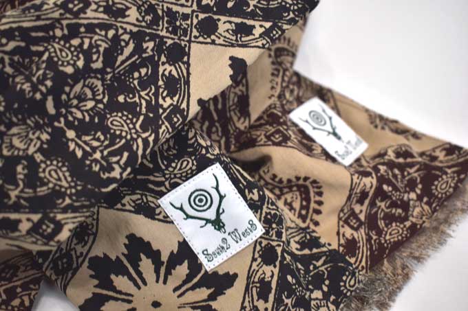 South2 West8 Stole (Printed Flannel/Batik)