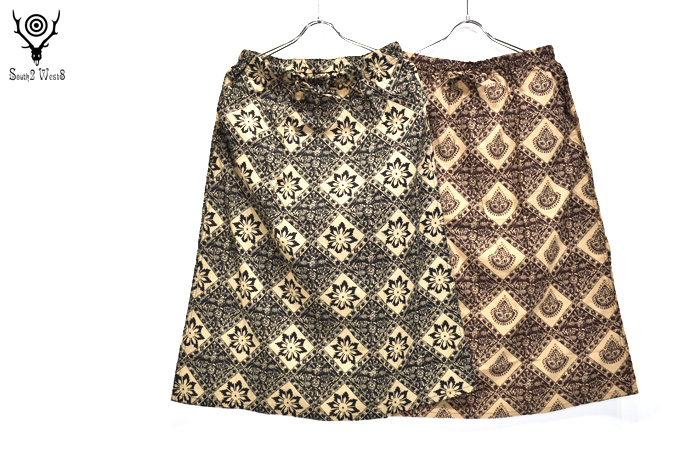South2 West8 String Skirt (Printed Flannel/Batik)
