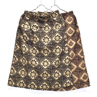 South2 West8 String Skirt (Printed Flannel/Batik)