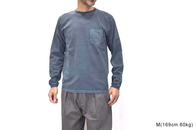 GOOD ON L/S Pocket Crew Neck T-Shirts