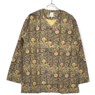 South2 West8 V Neck Army Shirt - Batik Pt.【返品・交換不可】