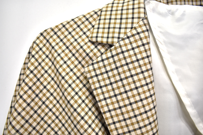 Needles MILES JACKET - PE/C GABARDINE PLAID