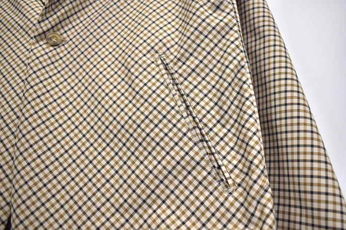 Needles MILES JACKET - PE/C GABARDINE PLAID