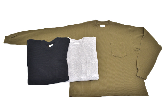 BAMBOO SHOOTS  L/S THERMAL POCKET TEE