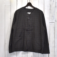 ENGINEERED GARMENTS Cardigan Jacket  Pintuck Small Plaid【返品・交換不可】