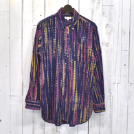 ENGINEERED GARMENTS 19 Century BD Shirt - Lawn Batik 【返品・交換不可】Stripe