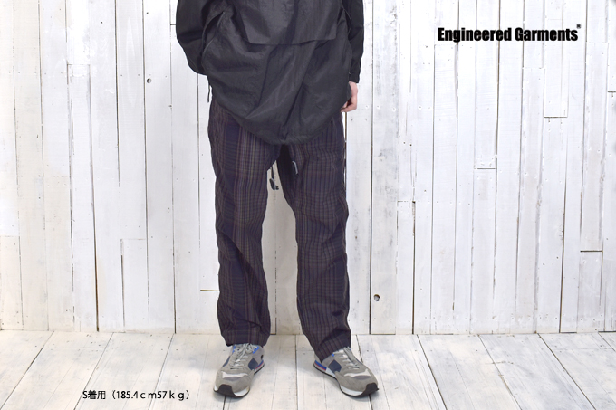 ENGINEERED GARMENTS GROUND PANT - NYCO PLAID