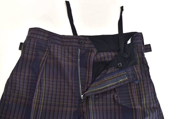 ENGINEERED GARMENTS GROUND PANT - NYCO PLAID