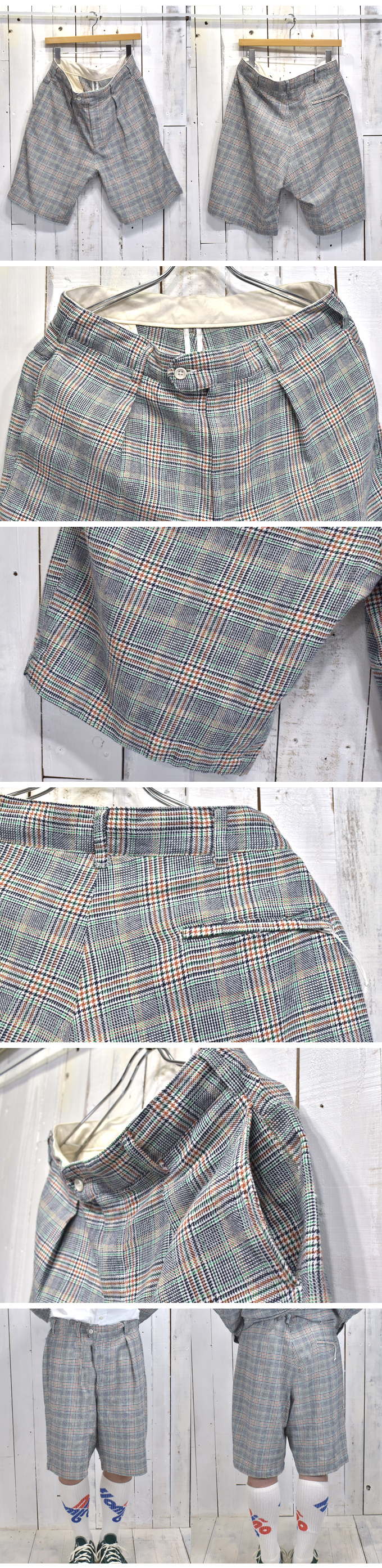 ENGINEERED GARMENTS Sunset Short - CP Glen Plaid　【返品・交換不可】