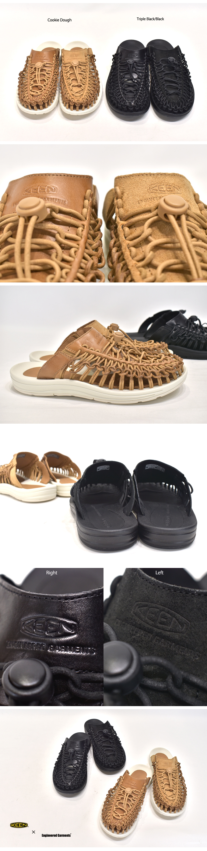 ENGINEERED GARMENTS 〈ENGINEERED GARMENTS〉x〈KEEN〉UNEEK SLIDE for Womans