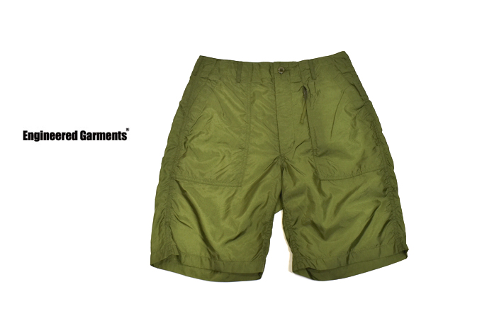 ENGINEERED GARMENTS Fatigue Short - Nylon Micro Ripstop - 【返品・交換不可】 