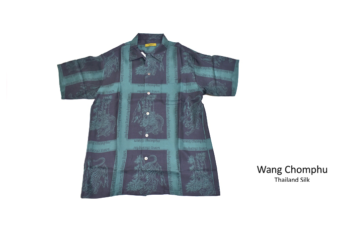 Wang Chomphu  OPEN COLLAR H/S SHIRT