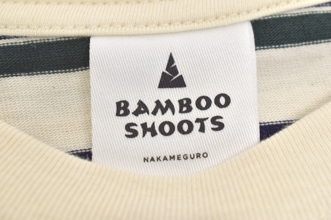 BAMBOO SHOOTS MULTI STRIPE TEE SHIRT