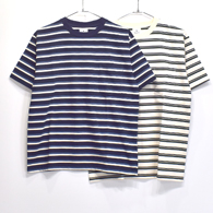 BAMBOO SHOOTS MULTI STRIPE TEE SHIRT