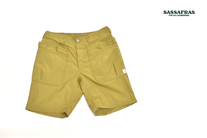 SASSAFRAS Whole Hole pants 1/2 Nylon Ripstop