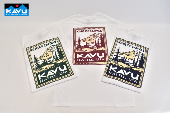 KAVU スタンプTee