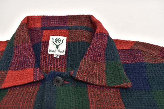 South2 West8 Smokey Shirt - Plaid Pique