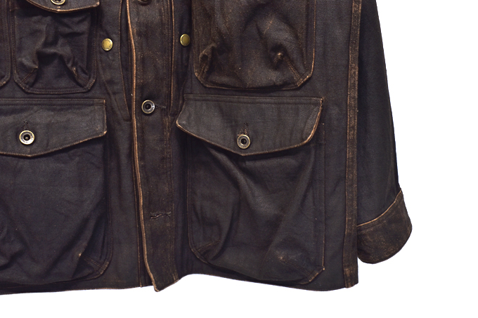TAKE & SONS MUD DYED FIELD JACKET