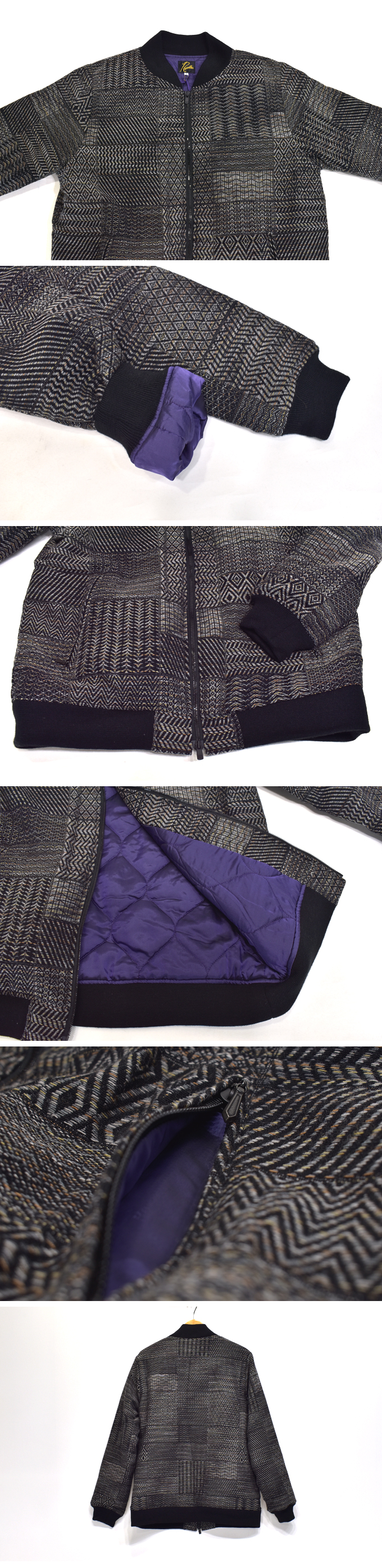 B.B. JACKET - W/N MULTI PATTERN JQ. / Charcoal