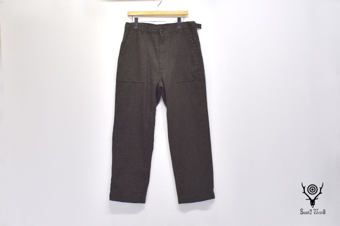 South2 West8 FATIGUE PANT - TWEED / CRAZY PATTERN