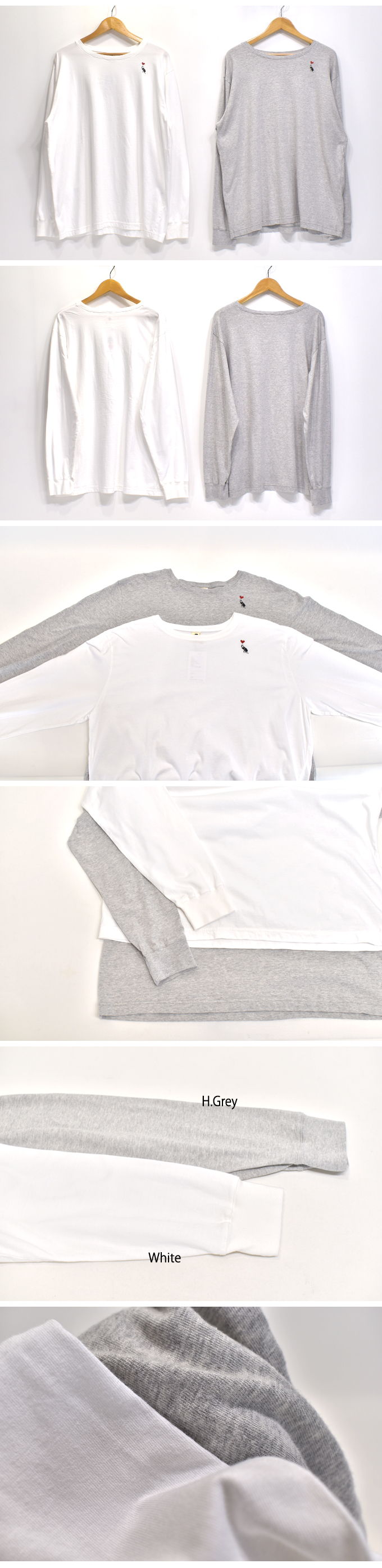 Bohemians BEETLE EMB L/S TEE