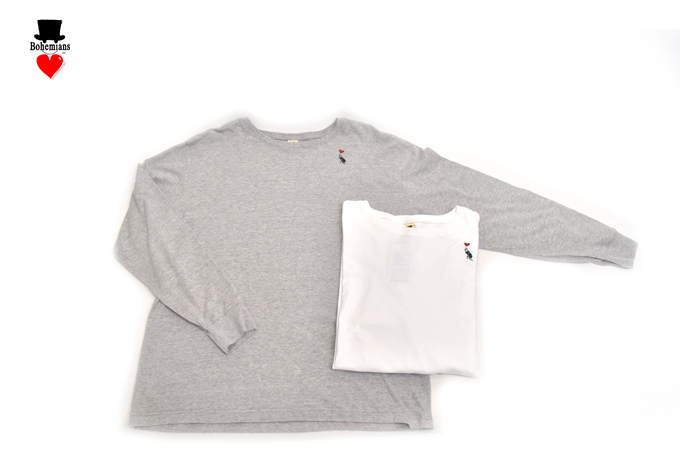 Bohemians BEETLE EMB L/S TEE