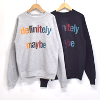 AIE Printed Crew - DEF MAYBE