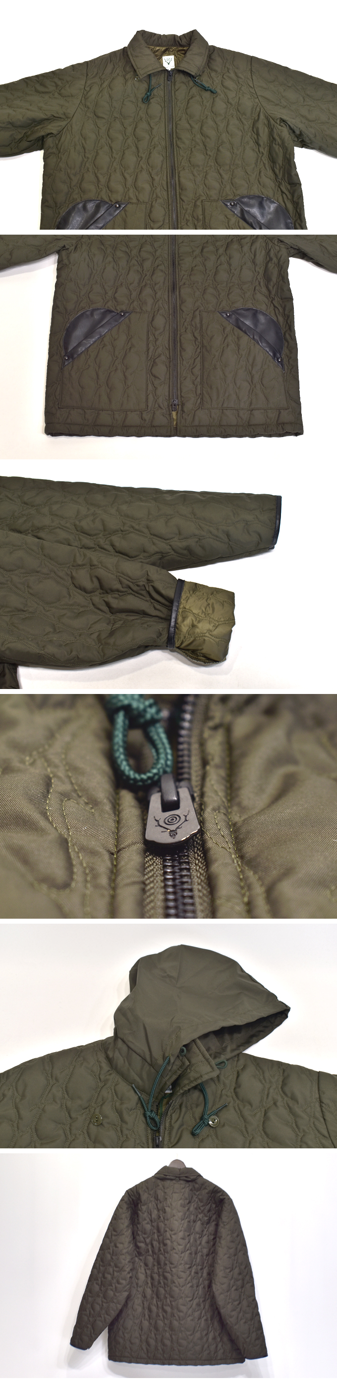 South2 West8 Quilted Jacket - Deer Horn Qt.