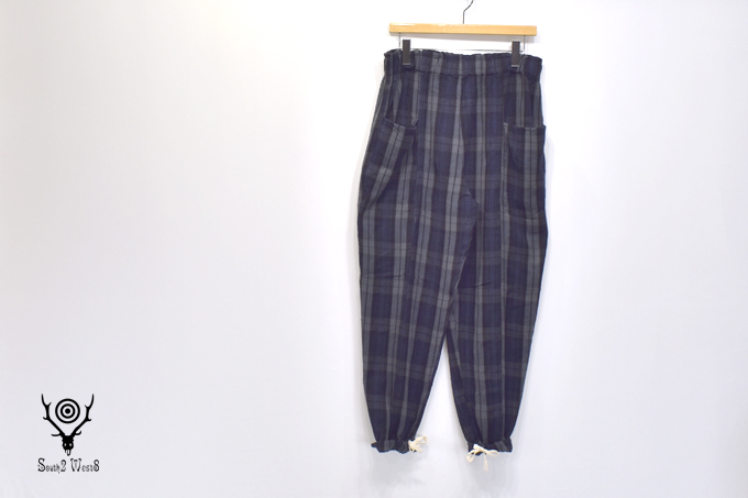 South2 West8 Army String Pant - Plaid Twill