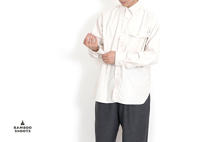 BAMBOO SHOOTS PLEATED CLIMBING PANTS TYPE-3 CROPPED