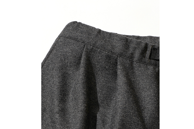 BAMBOO SHOOTS PLEATED CLIMBING PANTS TYPE-3 CROPPED