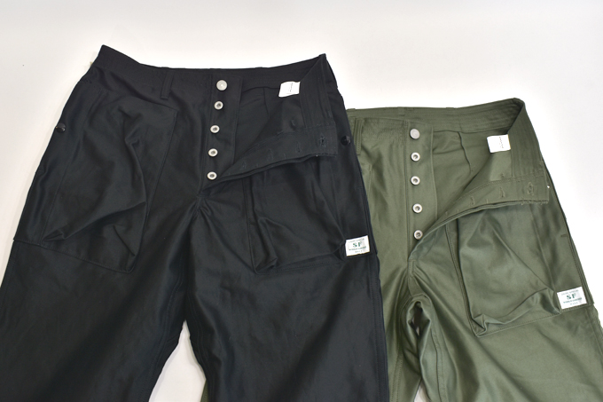 DIGS CREW PANTS  / 2 color   SASSAFRASササフラス 通販 正規