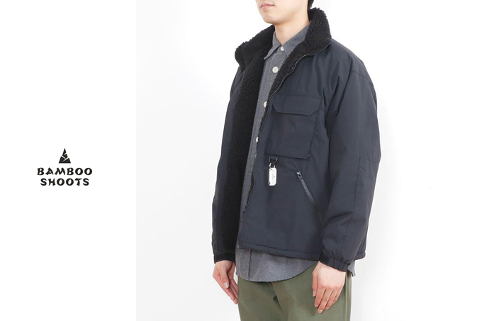 WIND SHIELD JACKET / Black | BAMBOO 