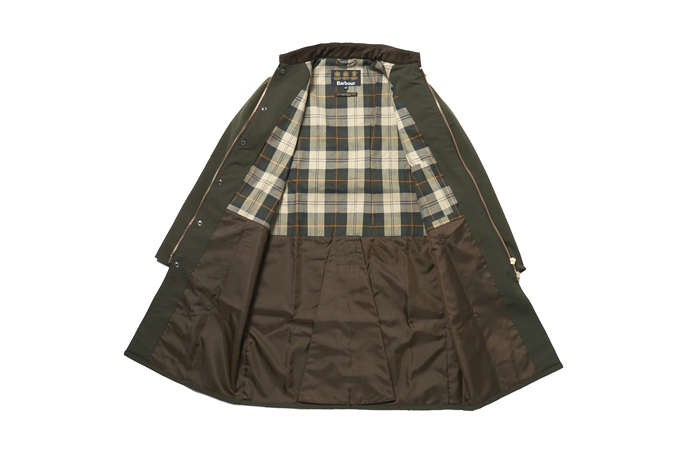 Barbour NEW BURGHLEY JACKET 2LAYER(MCA0786)