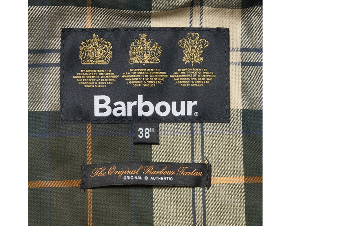 Barbour NEW BURGHLEY JACKET 2LAYER(MCA0786)