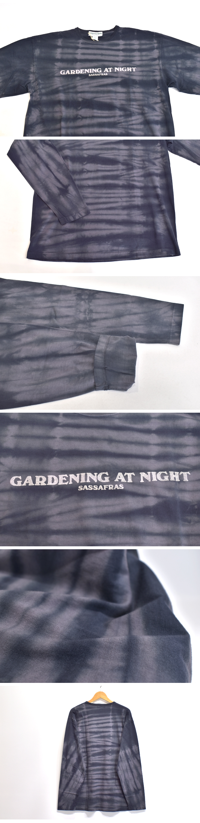 SASSAFRAS / ササフラス Gardening At Night T / Black | SASSAFRAS