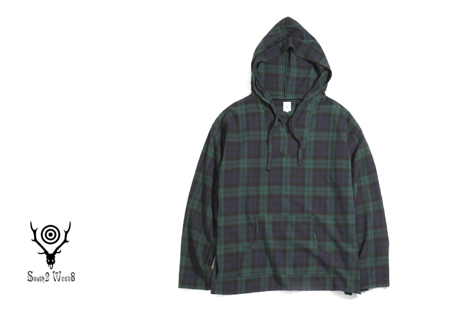 South2 West8 MEXICAN PARKA - TWILL PLAID