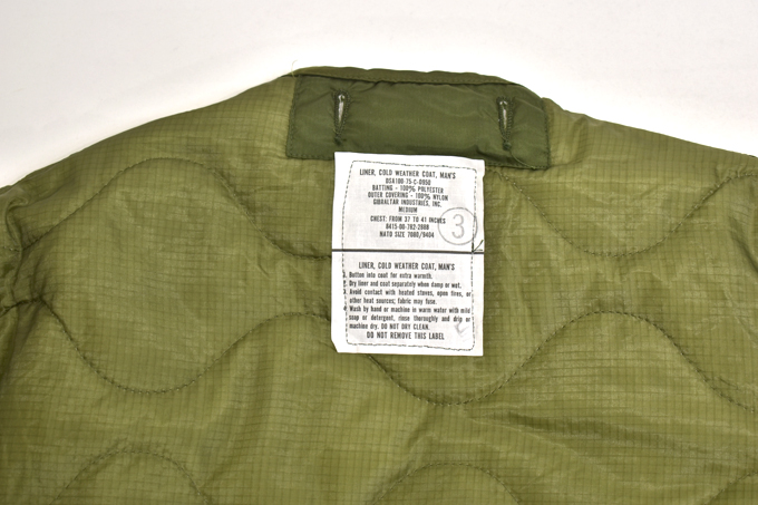 MILITARY M-65 Liner With Pocket